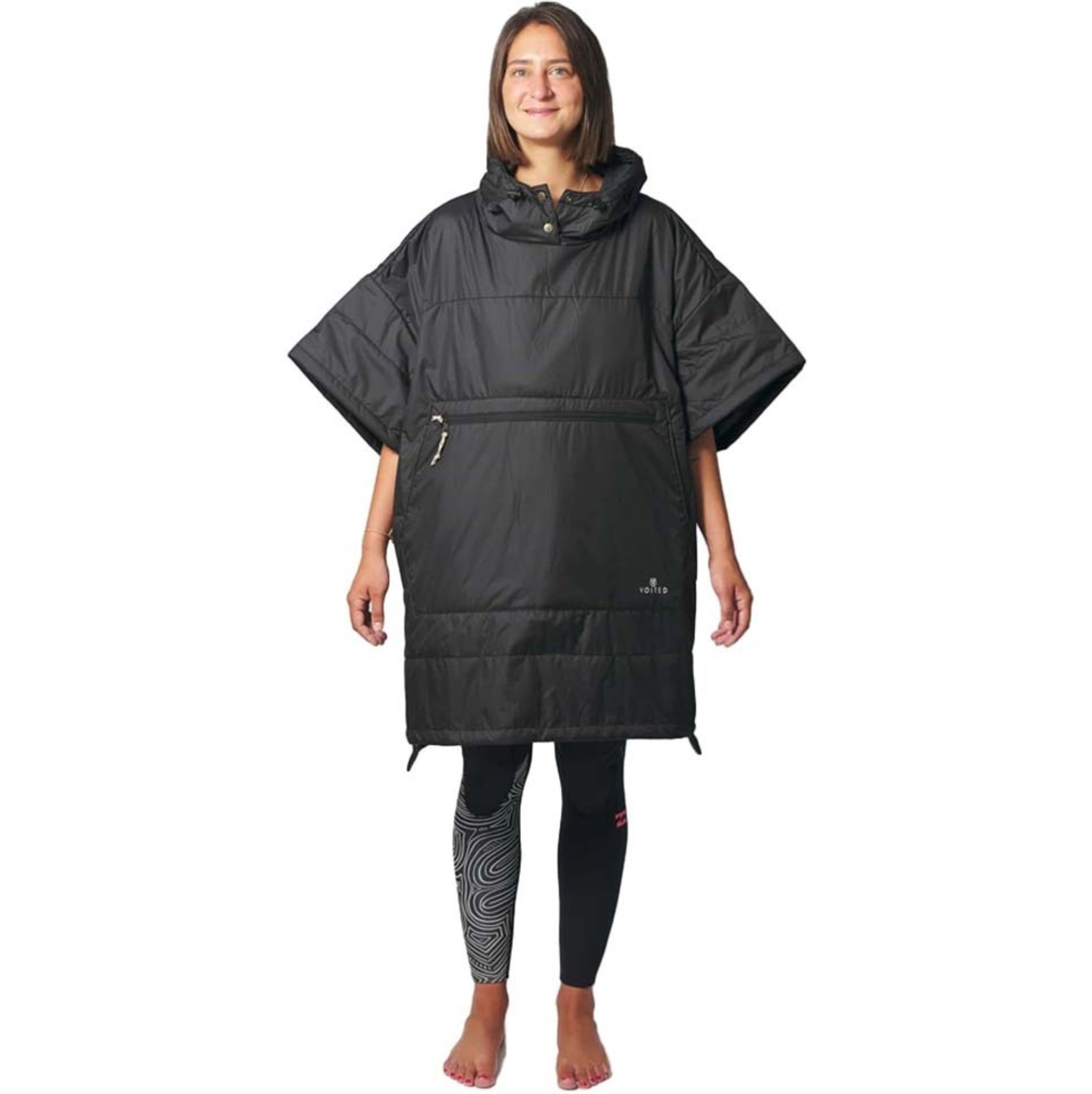 2024 Voited Outdoor Poncho V21UN01POPOV Black Accessories